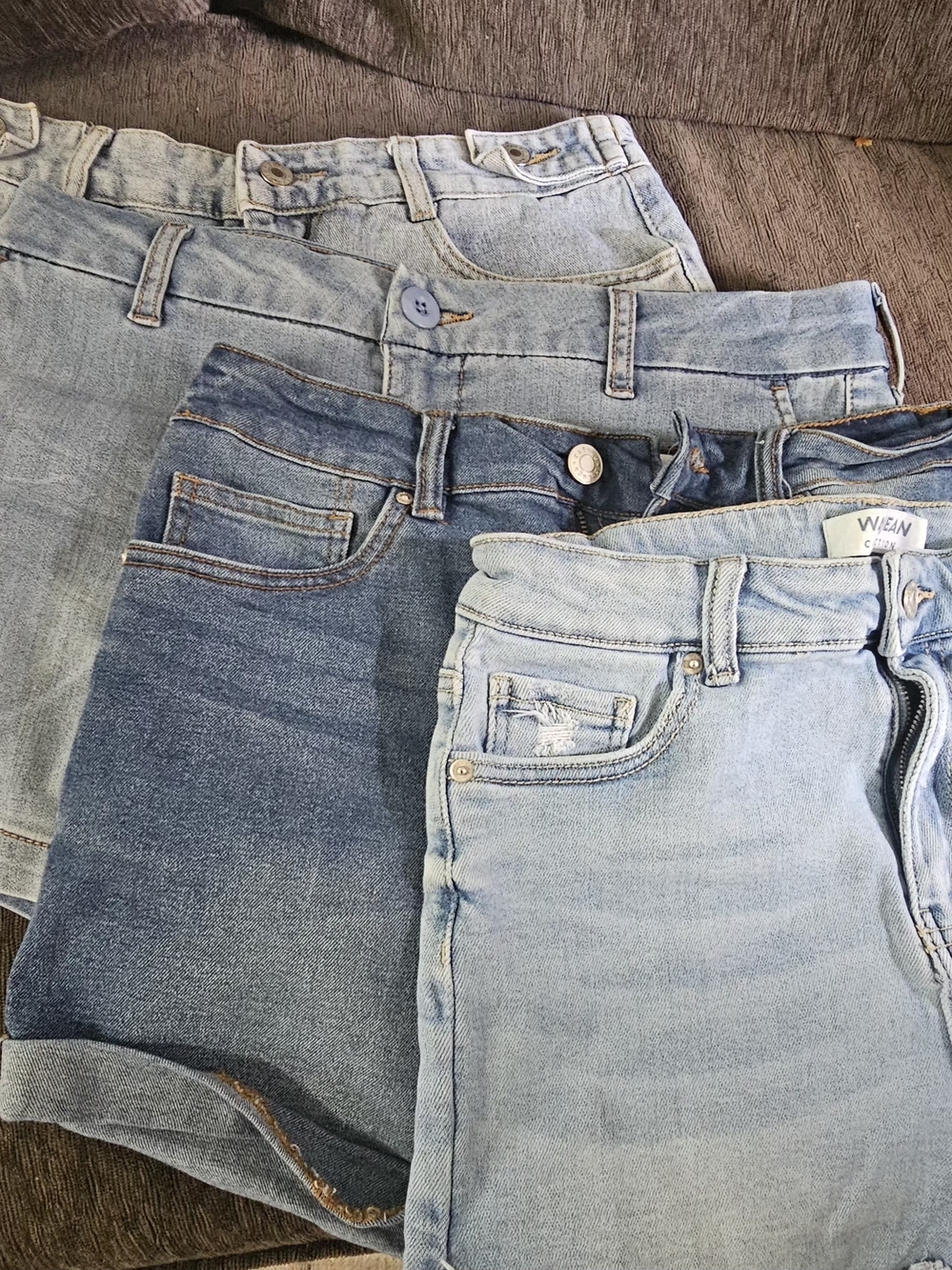 Light Blue Women’s Denim Jeans Shorts - Collection
